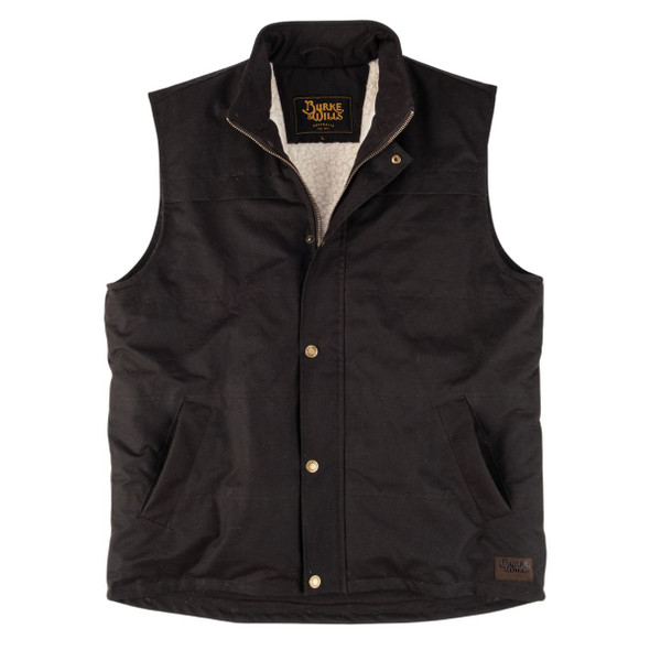 Burke & Wills Mens Brown Byron Vest