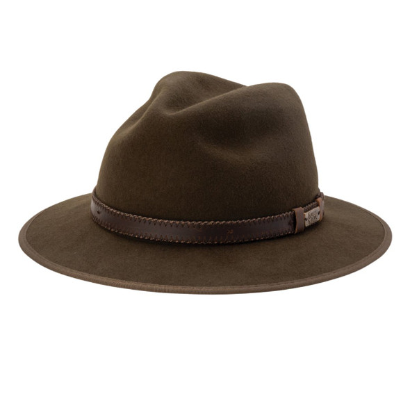 Burke & Wills Dark Olive Chase Hat