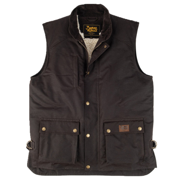 Burke & Wills Womens Brown Derwent Vest