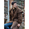 Burke & Wills Stockman Full Length Oilskin Coat Bronze