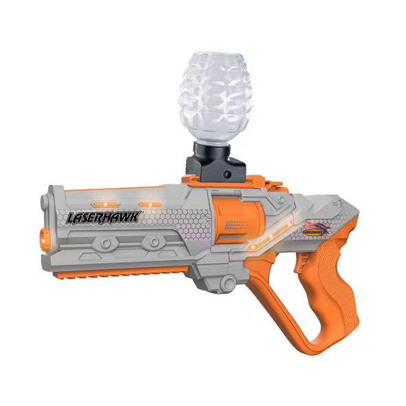 Laserhawk Dual Storm Gel Blaster w Glow Balls - Hopper Fed 