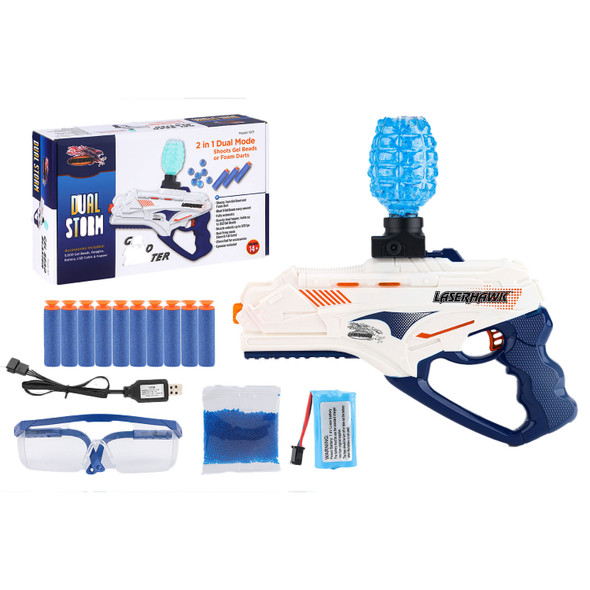 Laserhawk Dual Storm Gel Blaster - Hopper Fed