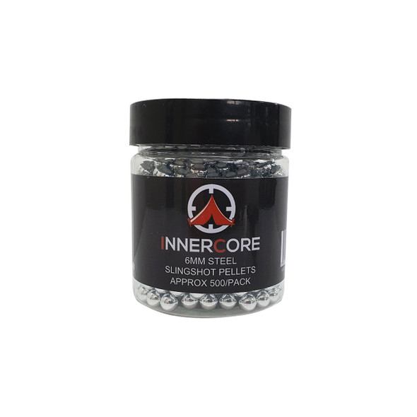 Innercore 6mm Steel Slingshot Pellets 500 Pack