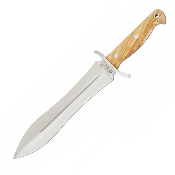 Azero Olive Wood Hunting Stainless Knife 375mm