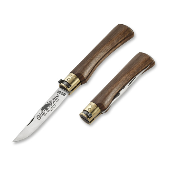 Old Bear Classic Carbon Extra Large Walnut Pocket Knife