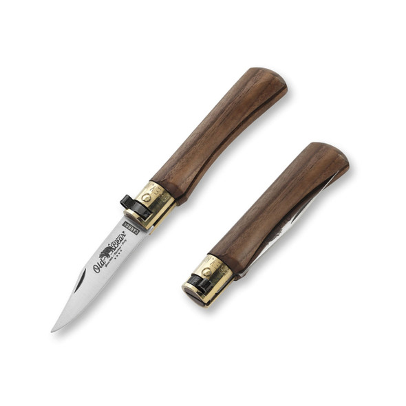 Old Bear Classic Carbon Medium Walnut Pocket Knife