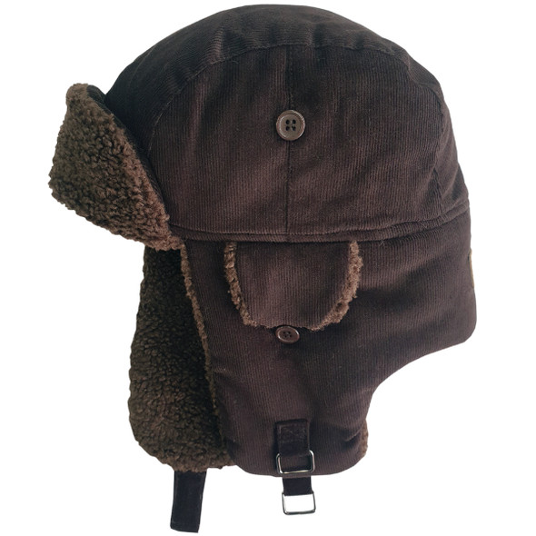 Burke & Wills Brown Parker Trapper Hat
