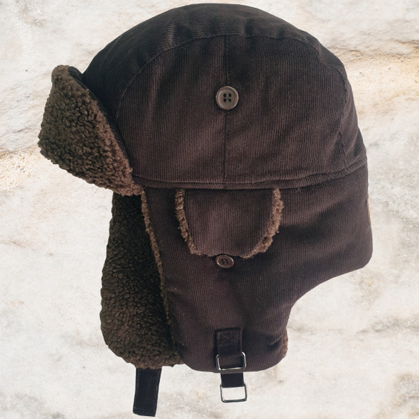 Burke & Wills Brown Parker Trapper Hat