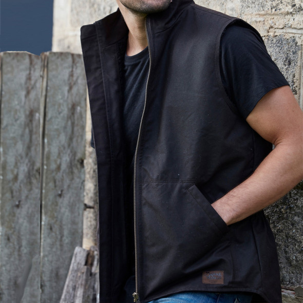 Burke & Wills Mens Brown Stockman Vest
