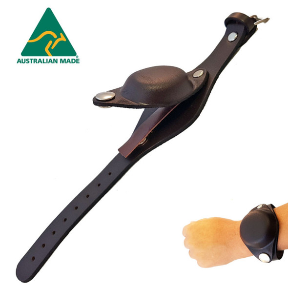 buy Leather wrist watch cover,  protective watch cover, wrist watch with flip cover leather wrist watch protector online.