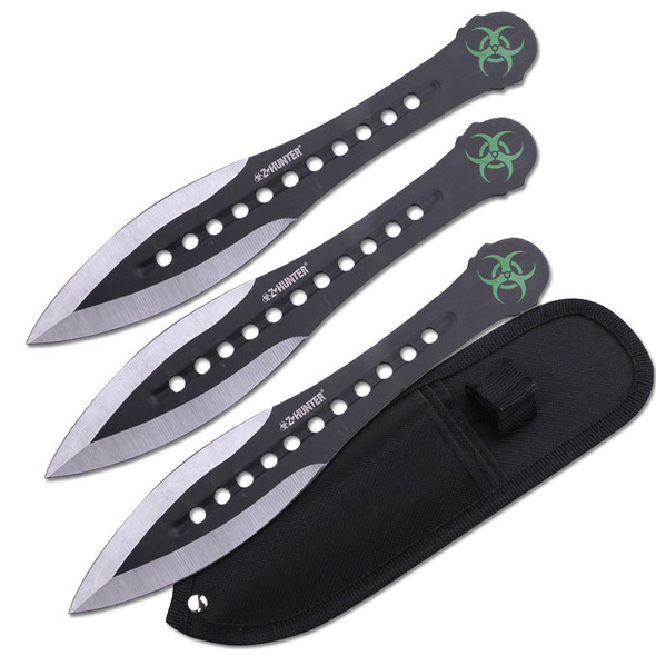 Z-Hunter Black Zombie Throwing Knives